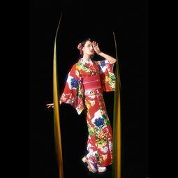 明星和服图片高清,明星演绎经典和服之美